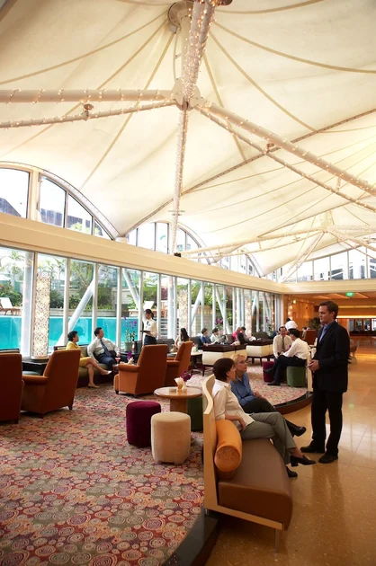 Lobby lounge