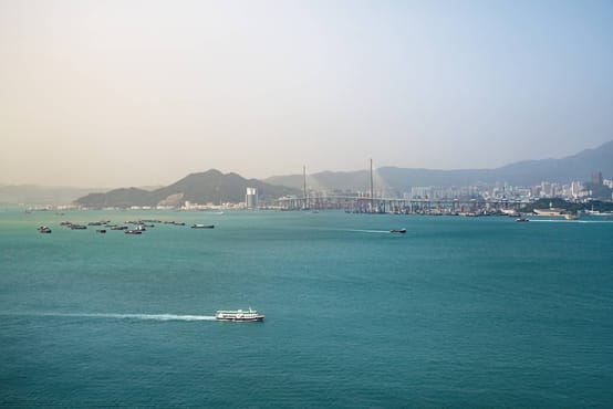 客房, 1 張特大雙人床, 海灣景觀