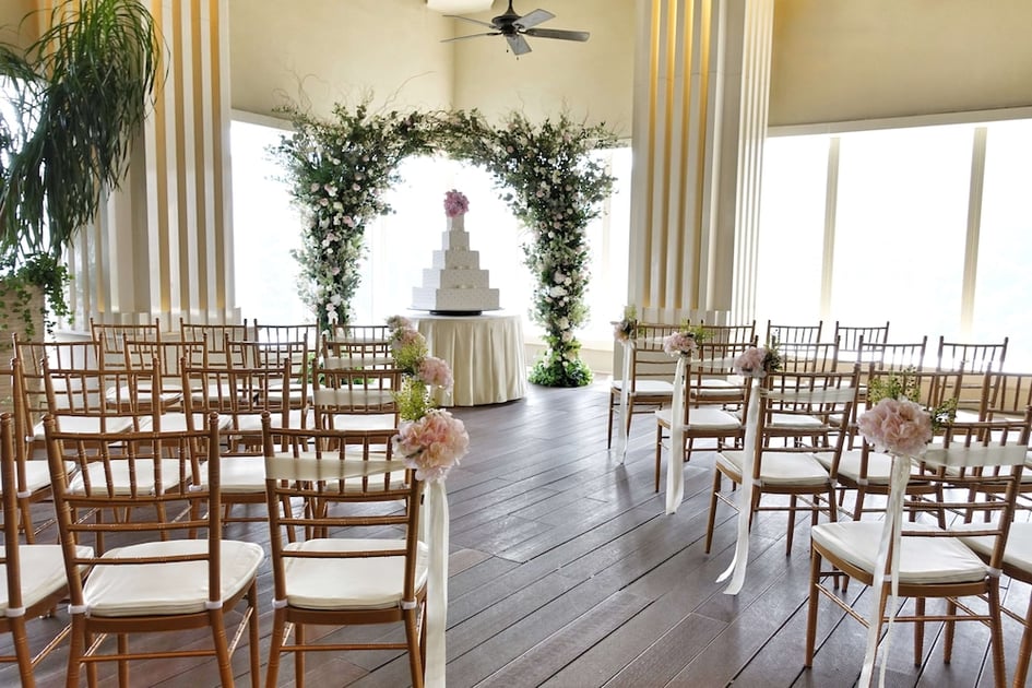 Indoor wedding
