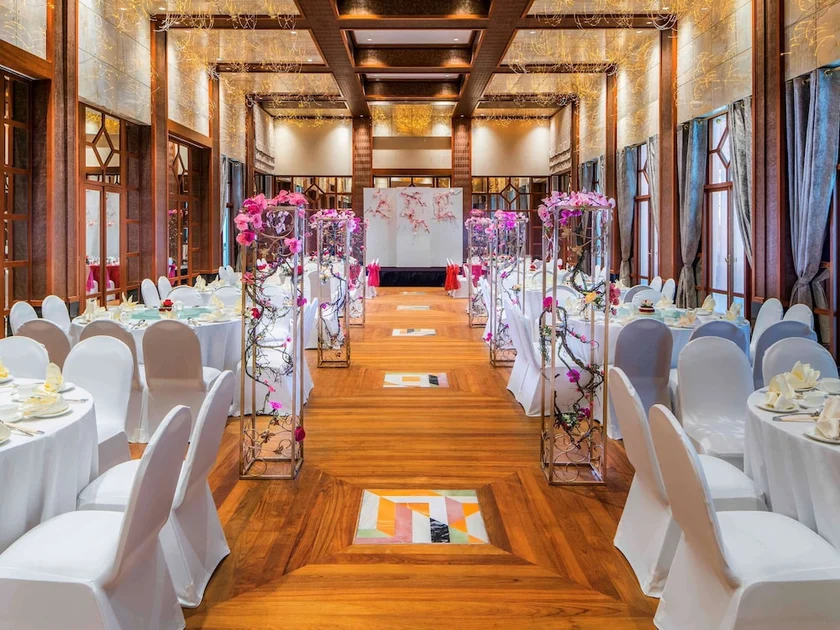 Indoor wedding