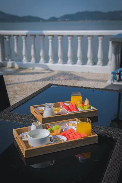 Breakfast area