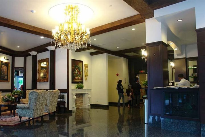 Interior entrance