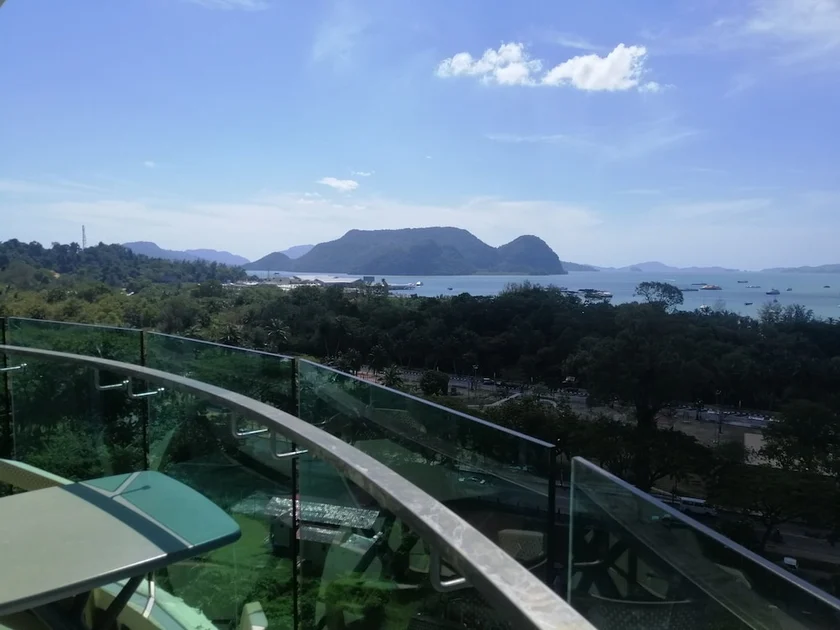 Pemandangan balkoni