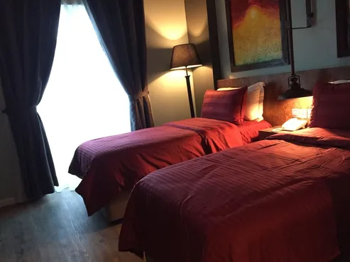 Deluxe Twin Room, 2 Katil Bujang (Single), Non Smoking