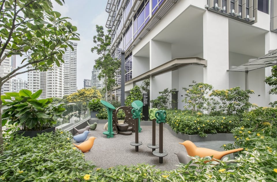 Children's play area - outdoor