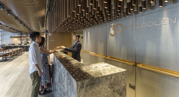 Concierge desk
