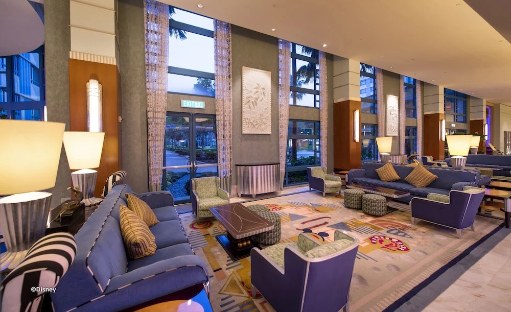 Lobby sitting area