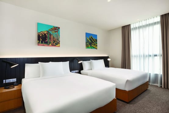 Suite, 1 Bedroom (2 Queenbed & 1 Sofabed)