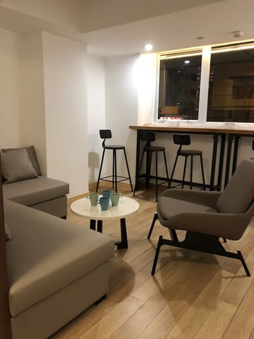 Lobby sitting area
