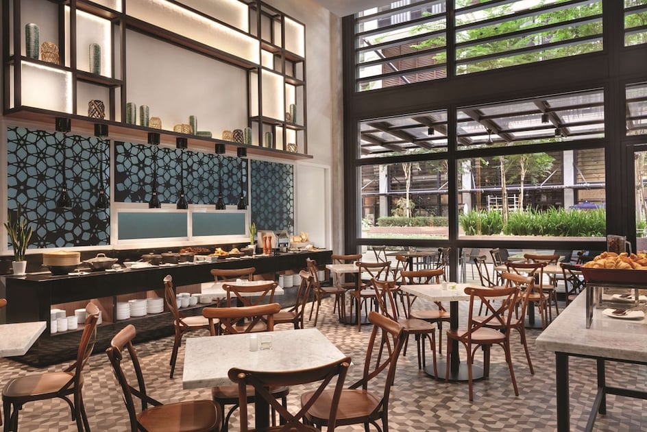 Breakfast area