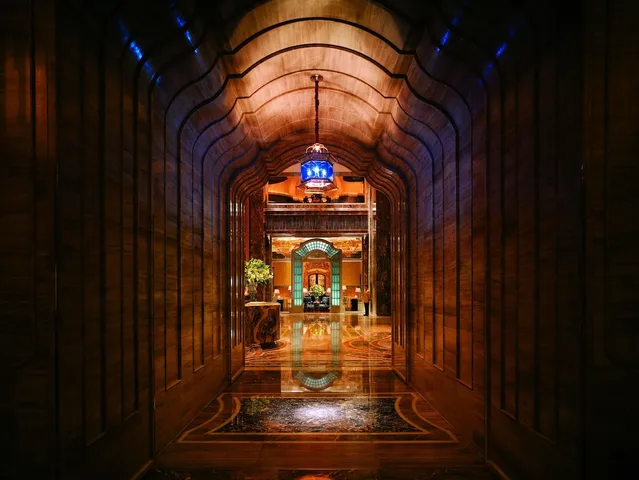 Interior entrance