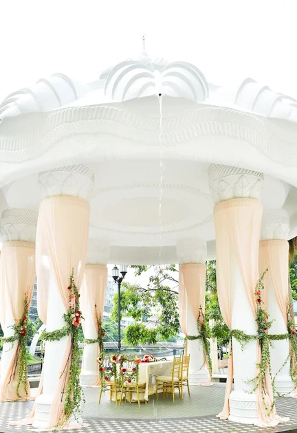 Indoor wedding