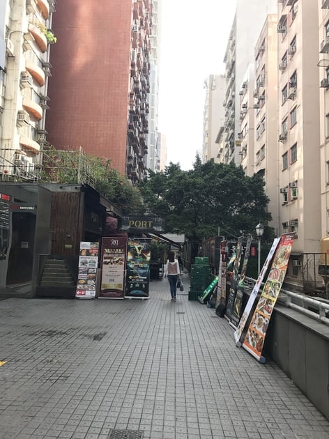住宿一隅