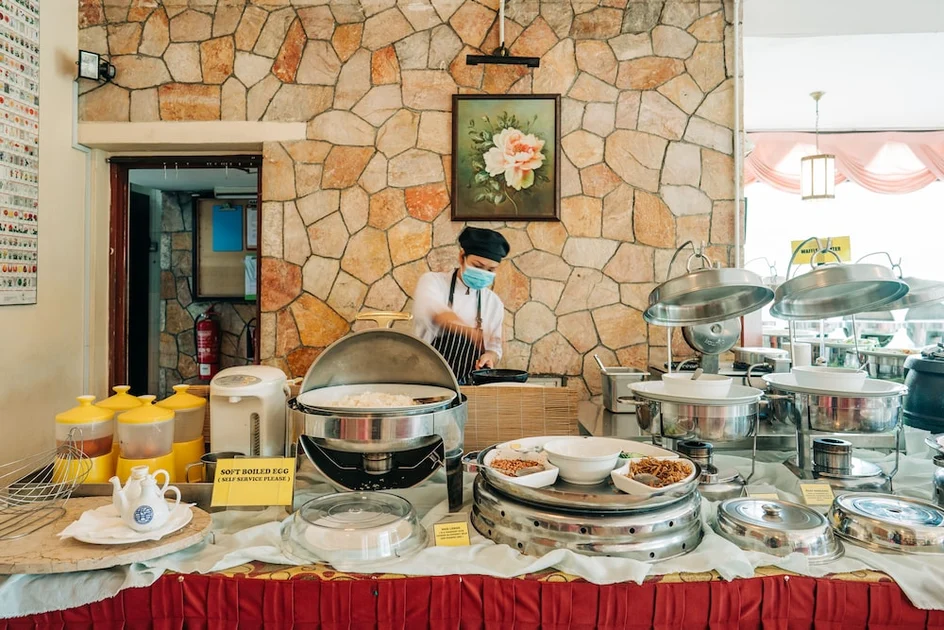 Breakfast buffet
