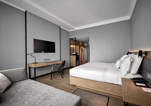 Premium King, Guest room, 1 King, Sofa bed
