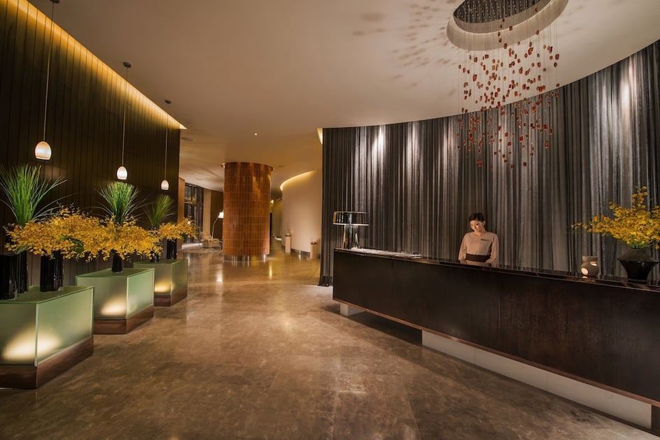 Spa 接待區