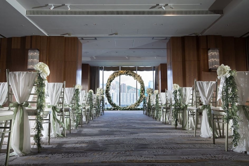 Indoor wedding