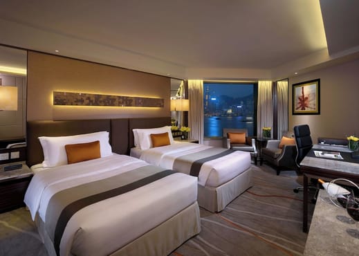 Room, 2 Twin Beds, Club Lounge Access (Skyline Harbour View)