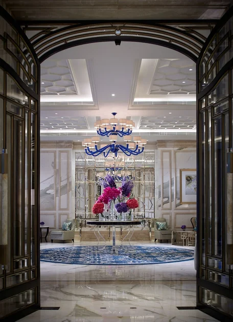 Interior entrance