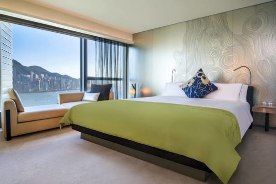 Spectacular Room, 客房, 1 張特大雙人床, 非吸煙房, 海灣景觀
