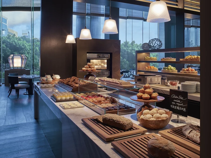 Breakfast area