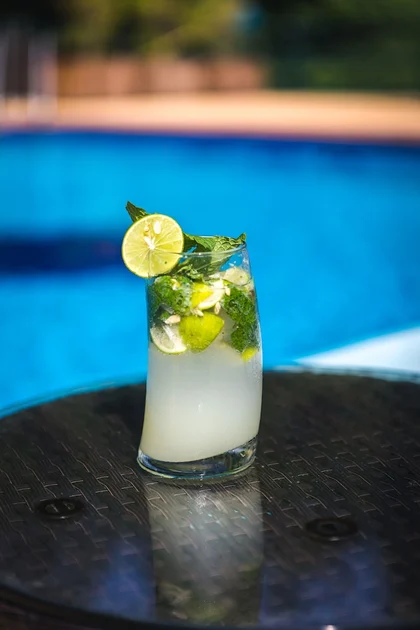Poolside bar