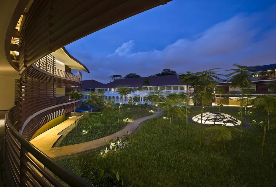 Front of property - evening/night