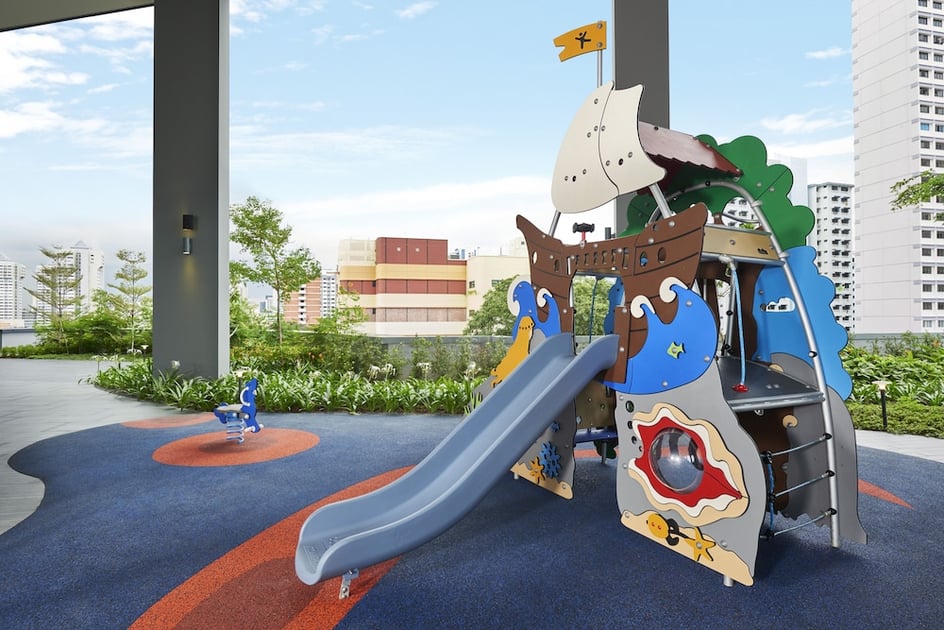 Children's play area - outdoor