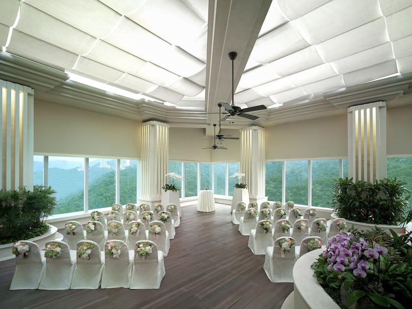 Indoor wedding