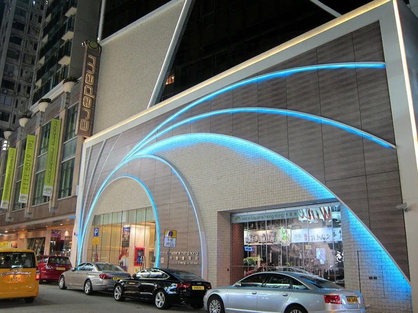 Front of property - evening/night