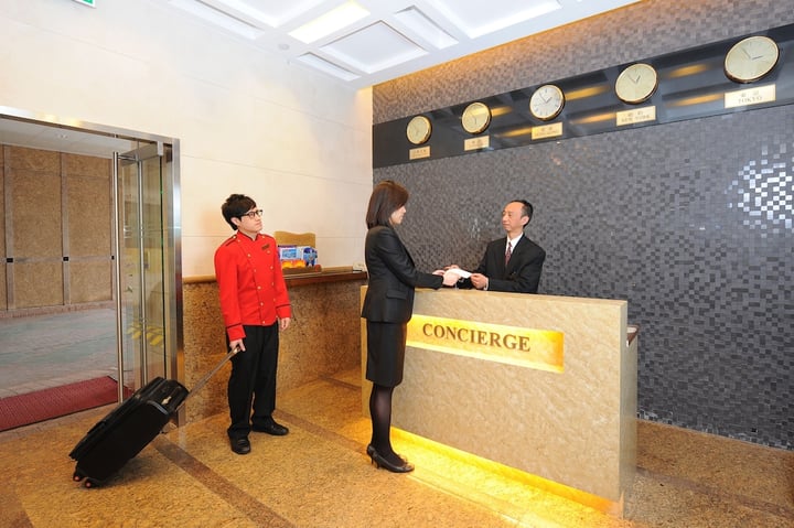 Concierge desk