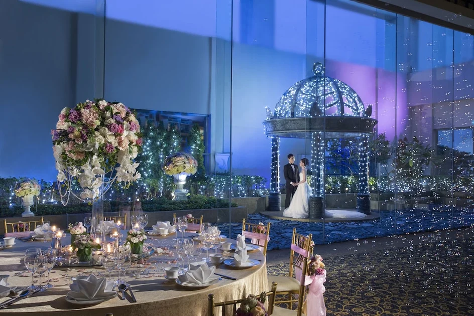 Indoor wedding
