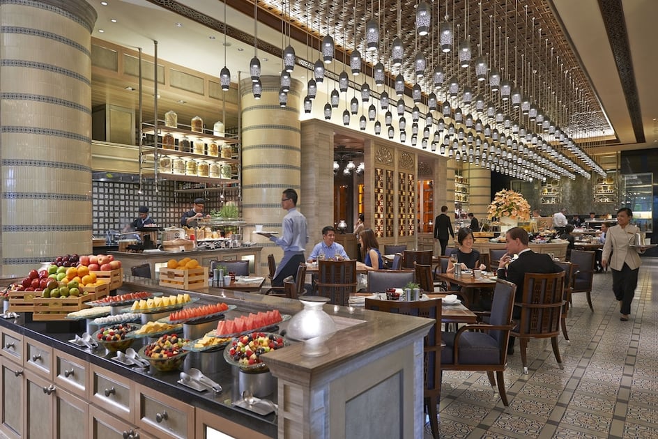 Breakfast buffet