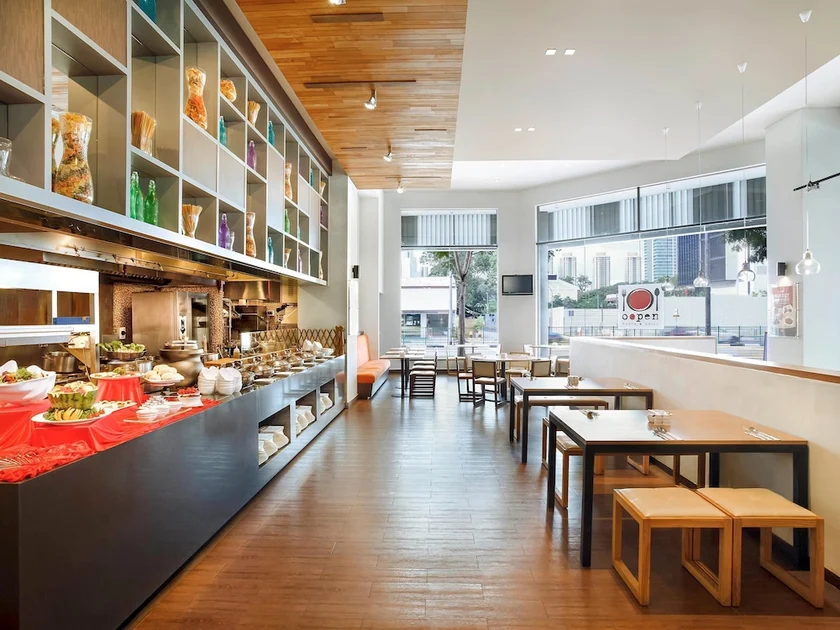 Breakfast buffet