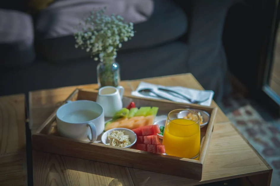 Breakfast area