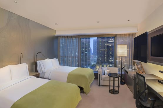 Wonderful Room, 客房, 2 張單人床, 非吸煙房, 城市景觀