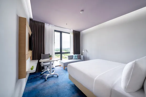 豪华湖景大床客房